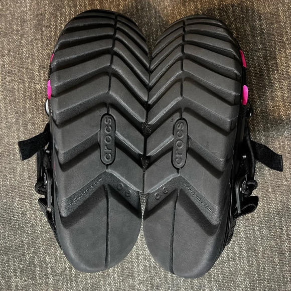 Post Malone x Crocs Duet Max Clog ll Black/Pink - Picture 5 of 11